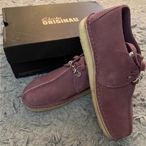 Women’s Purple Suede Shoes